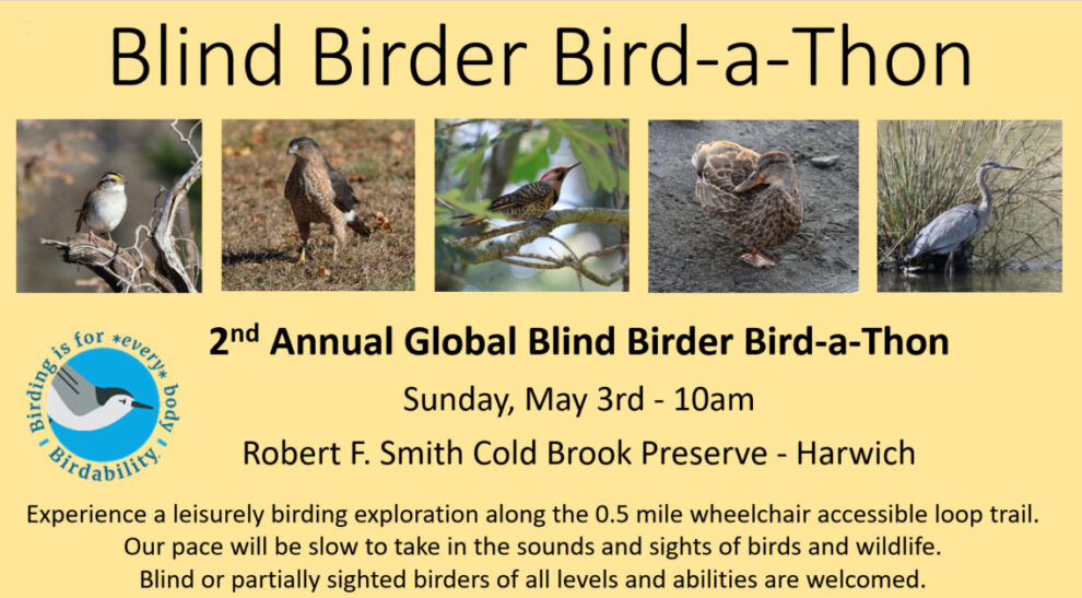 Blind Birder Bird-a-Thon